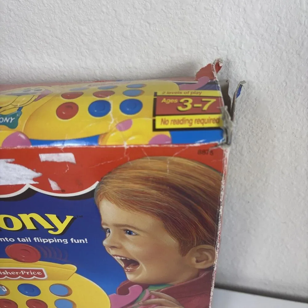 Vintage 1994 Tic Tac Tony Fisher Price Games Preschool Complete 12 Tokens